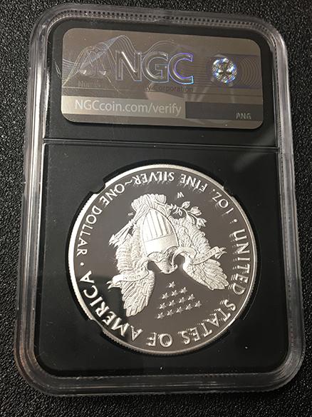 2021 $1 Silver Eagle NGC PF70 T-1 Ultra Cameo Advance Releases, J. Mercanti
