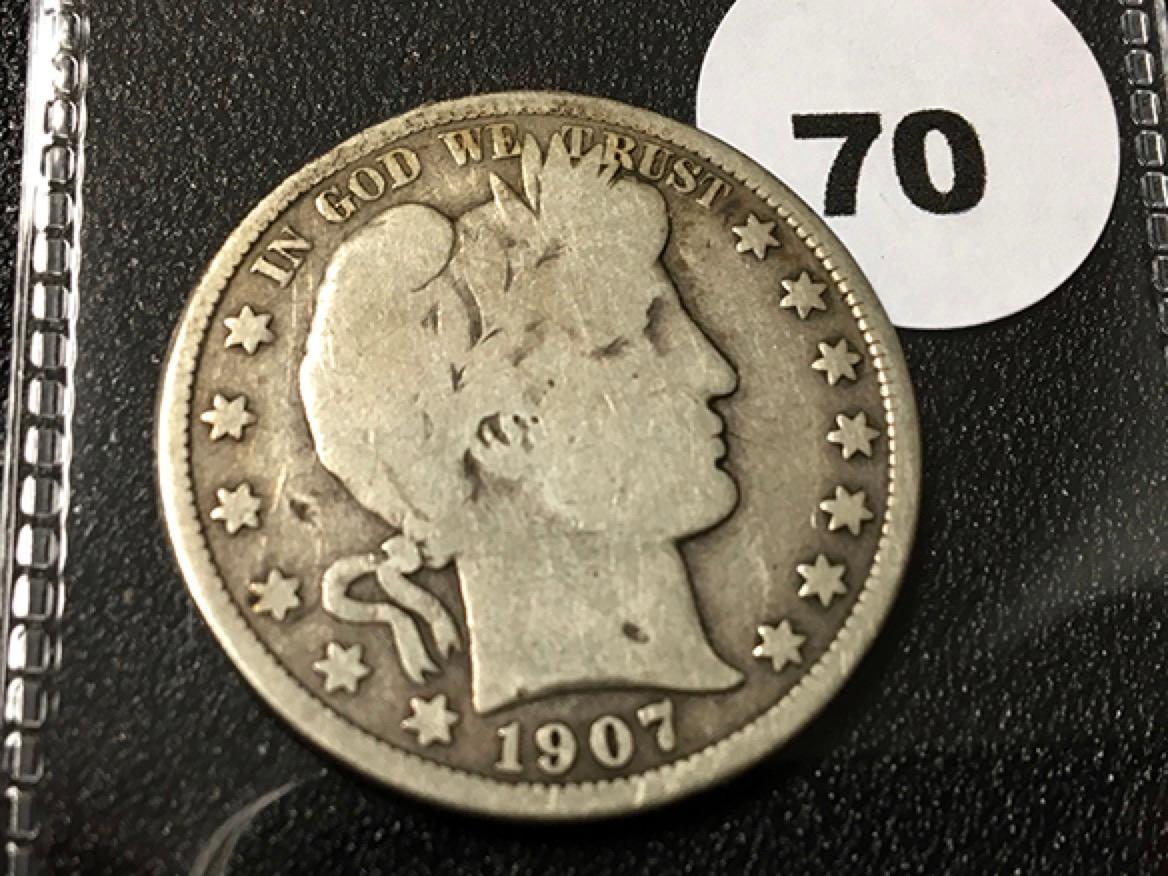 1907-D Barber Half
