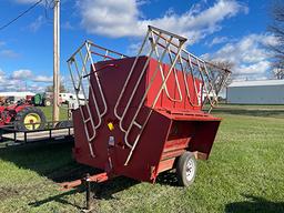 Feed Train T45, 3 Ton Portable Feeder w/ Calf Pass Rails