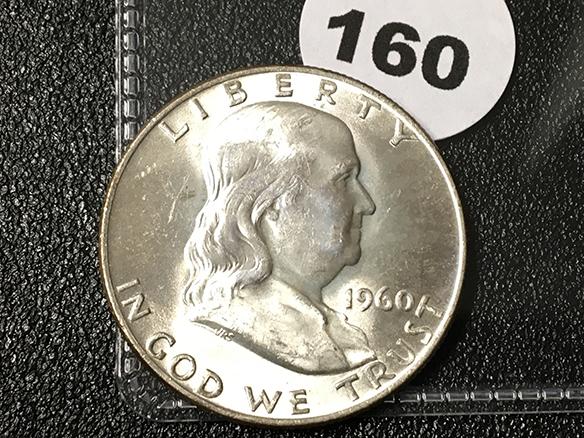 1960-D Franklin Half, Unc.