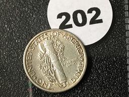 1925 Mercury Dime