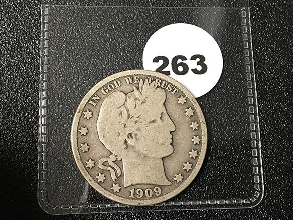 1909-S Barber Half
