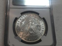1887 Morgan Dollar, NGC MS64