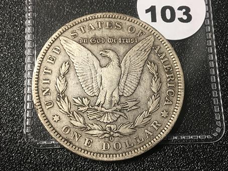 1891-O Morgan Dollar F