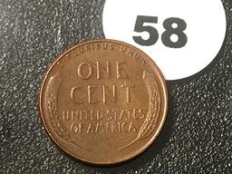 1957-D Lincoln Cent Filled B in Liberty