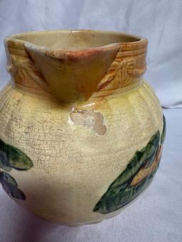 Early Roseville Pre 1916 Landscape 7  1/2 in. Pitcher