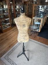 Dress Form on Wooden Stand