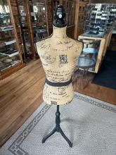 Dress Form on Wooden Stand