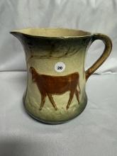 Early Roseville Pre 1916 Cow 7 in.  Pitcher