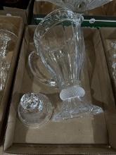 Shannon Crystal 10 in. Pitcher & Crystal 1977 Bell