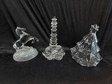Lenox Crystal Lighthouse and other Crystal Pieces