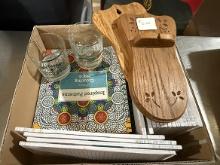 Inspired Coloring Books, Note Pads & (2) Ray Smith Wooden Spoon Holders