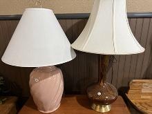 (2) Electric Lamps