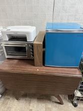 Drop Leaf Table, Mini Fridge, KitchenAid Oven, Etc.