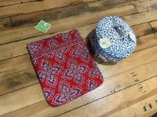 (2) Vera Bradley Bag & Cosmetic Bag