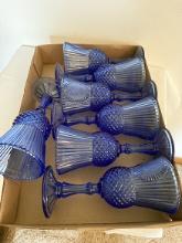 Collectible Colbalt Blue Glass, Washington