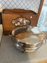 Farberware Electric Skillet & Bread Box