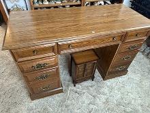 Knee Hole 50 in. Desk, Jewelry Box