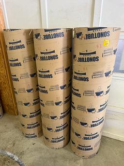 Lot of 3 16 in. X 5 ft. Sonotube