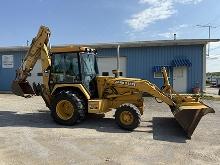 1994 JD 310D, 4WD Loader/Backhoe, 4/4 Spd Power Shuttle, Cab, 3.9L 4 Cyl. Diesel, 75hp, Extenda Hoe