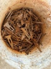 Symons Steel-Ply Standard Wedge Bolts, Approx. 1/4 to 1/3 Bucket