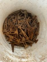 Symons Steel-Ply Standard Wedge Bolts, Approx. 1/4 to 1/3 Bucket