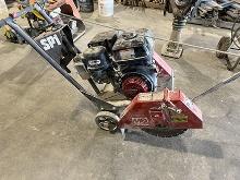 SP1 Walk Behind Concrete Gas Saw, Runs