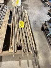 (16 X $) Assorted 28 in. to 42 in. Stakes w/ Nail Holes