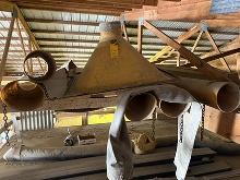 Concrete Hopper Chute w/ Extensions