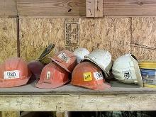 Selection of Hard Hats
