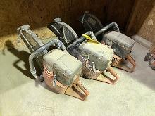 Lot of 3 Husqvana K760 Non-Running Cement Saws, Parts or Repair