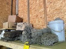 Shelf of Assorted Twist Wire Ties