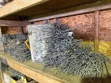 Shelf of Assorted Twist Wire Ties