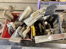 2 Crates of Cement Hand Tools