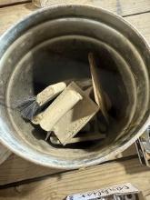 Bucket of Finishing Tools