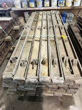 (21 X $) Dee 6 in. Straight, 10 ft. Steel Forms, Heavy Duty Pocket Wedges and Noses