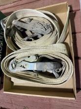 (2) Ratchet Tie Downs