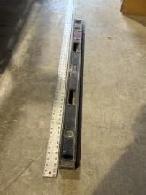 8 ft. Alum. Ruler & 4 ft. Level