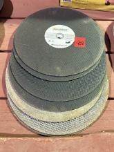 Lot of 7 14 in. Masonry/Concrete Blades