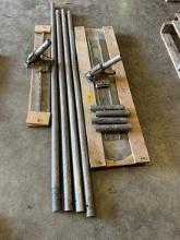 (2) Kraft 3 ft. & 4 ft. Bull Floats & Handles