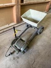 Lawn Spreader & Electric Leaf Blower