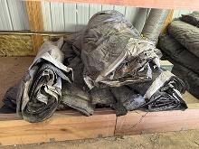 Lot of (9) Cement Blankets