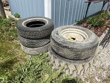 Used 12-13.5 NH3 Tire & 15 in. Tires