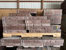 (18 X $) Symons Steel-Ply 4 ft. Forms, (2) 20 in., (7) 18 in., (9) 16 in.