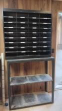 36 hole organizer and heavy duty shelf/ stand