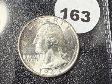 1944 Washington Quarter, BU