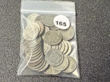 Lot of 41 Steel War Time Pennies