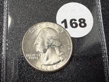 1949-D Washington Quarter, BU