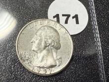 1957 Washington Quarter, UNC