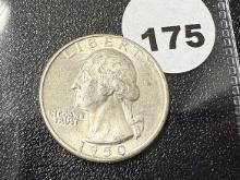 1950-D Washington Quarter, UNC